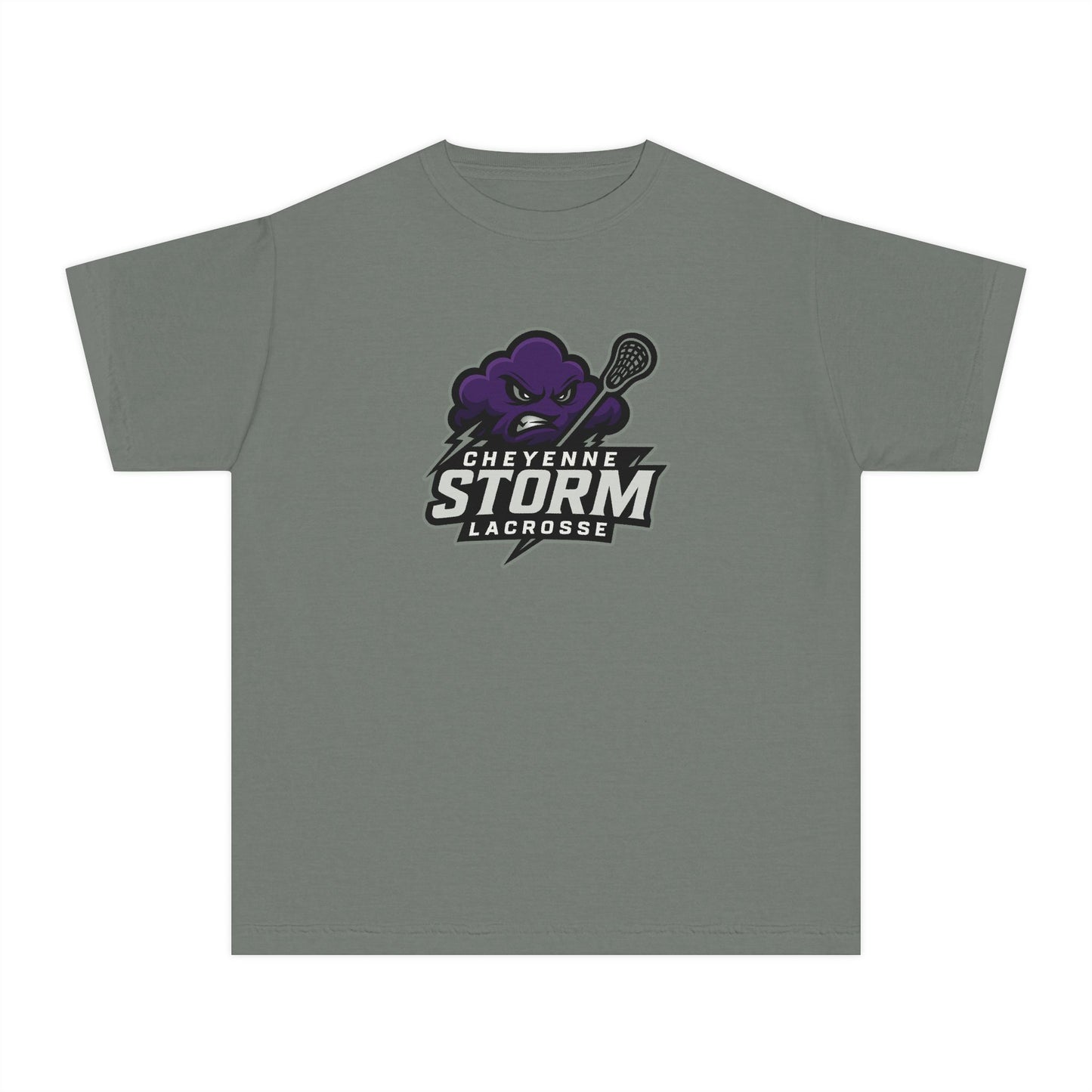 Youth Cheyenne Lacrosse Comfort Colors Garment Dyed T-Shirt