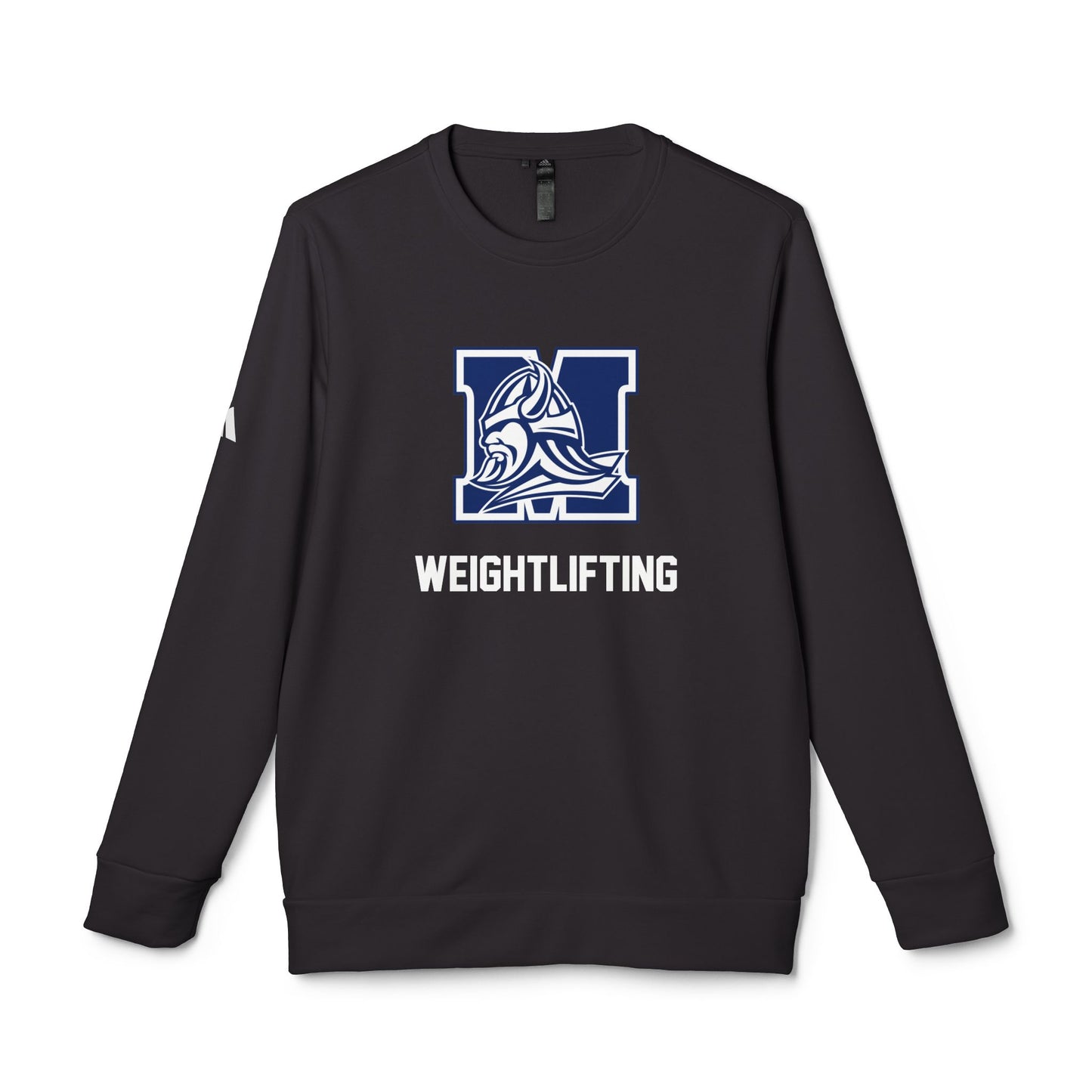 Adult Adidas Maclay Weightlifting Fleece Crewneck Sweatshirt