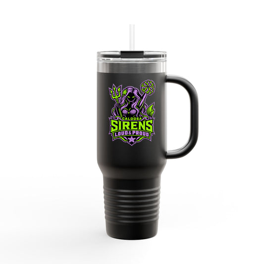 Caloosa Sirens Football Insulated Travel Mug (40 oz)