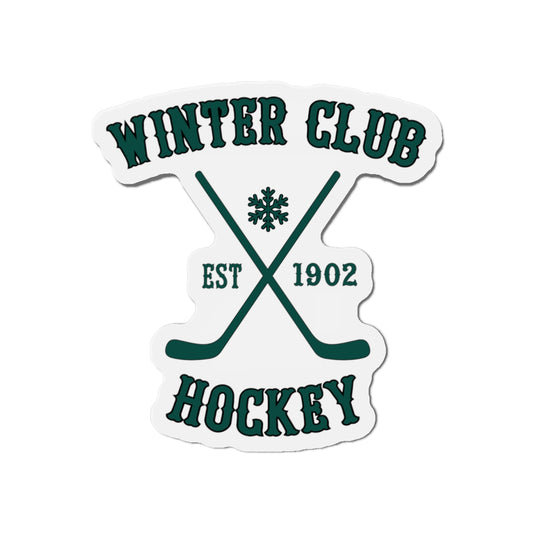 Winter Club Die-Cut Magnet