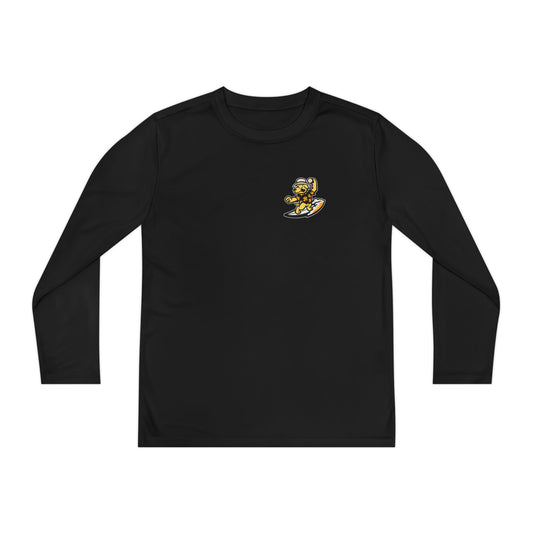 Youth YouthGold Sport-Tek Performance Long Sleeve Shirt