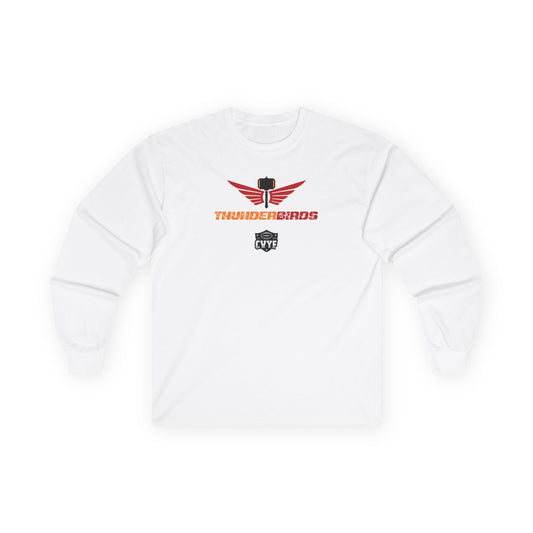 Adult Thunderbirds Gildan Ultra Cotton Long Sleeve