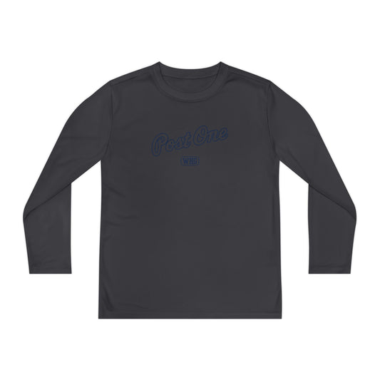 Youth Wheeling Post 1 Performance Long Sleeve Shirt