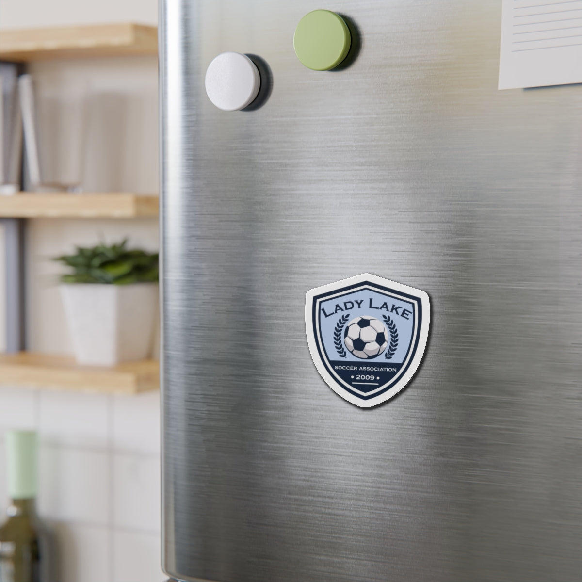 Lady Lake Soccer Association Die-Cut Magnet