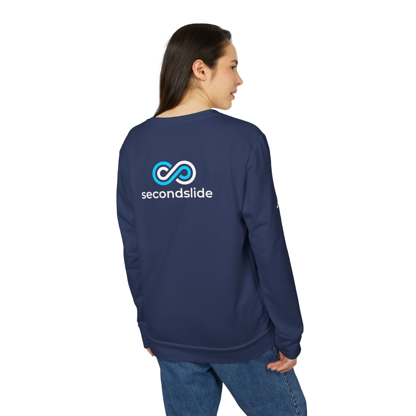 adidas® Unisex Fleece Crewneck Sweatshirt