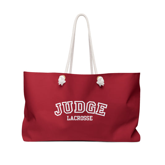 Judge Lax Weekender Tote Bag