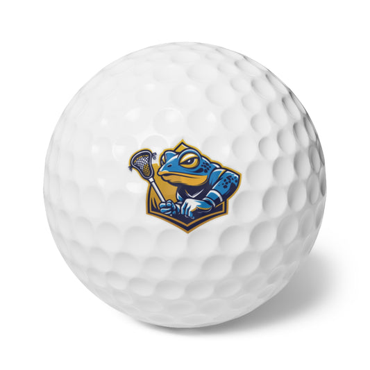 Country Toads Lacrosse Golf Balls - 6 Pack