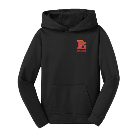 Youth PGHS Lacrosse Sport-TekFleece Hooded Pullover