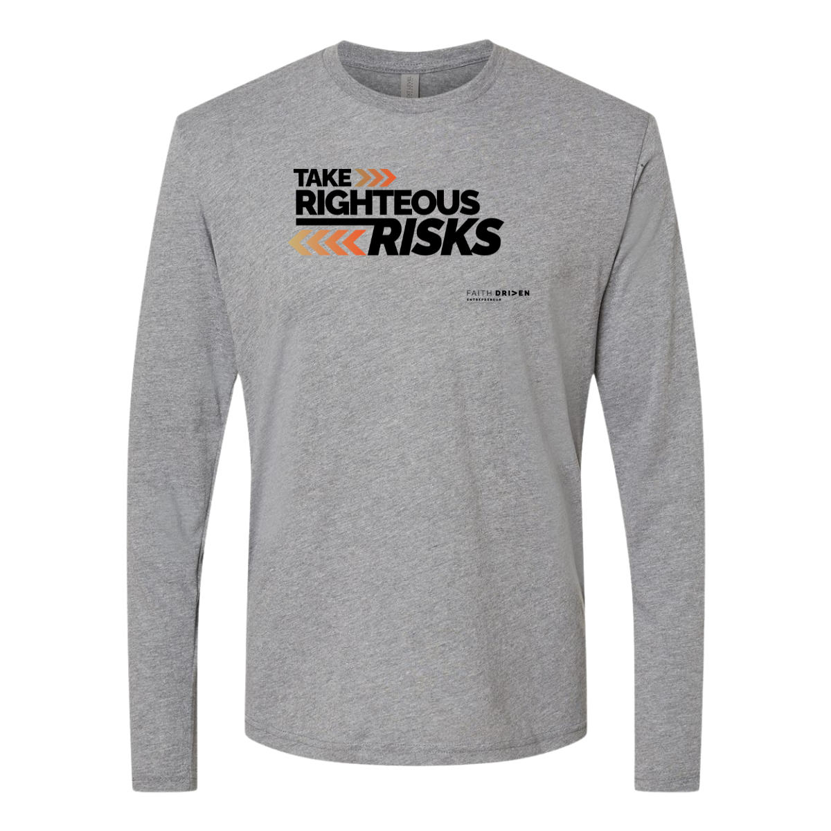 Adult Next Level Tri-Blend Long Sleeve - Righteous (B)