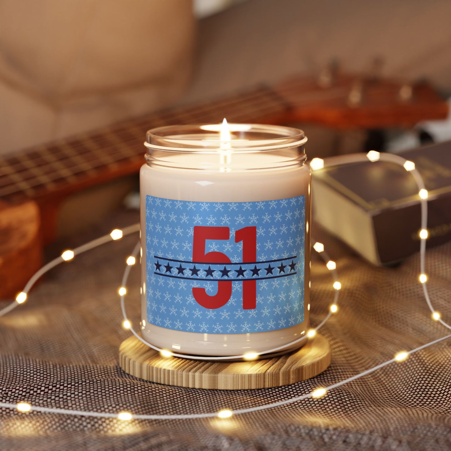 51 Stars Scented Soy Candle, 9oz