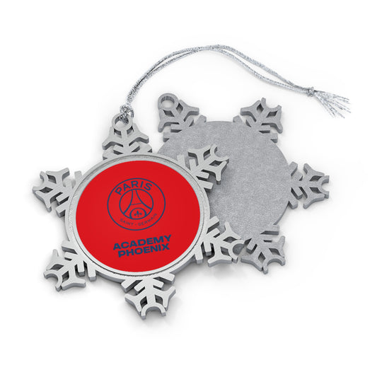 PSG Academy Phoenix Pewter Snowflake Ornament