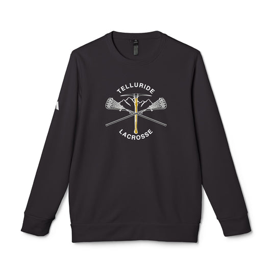 Adult Telluride Lacrosse Adidas Fleece Crewneck Sweatshirt