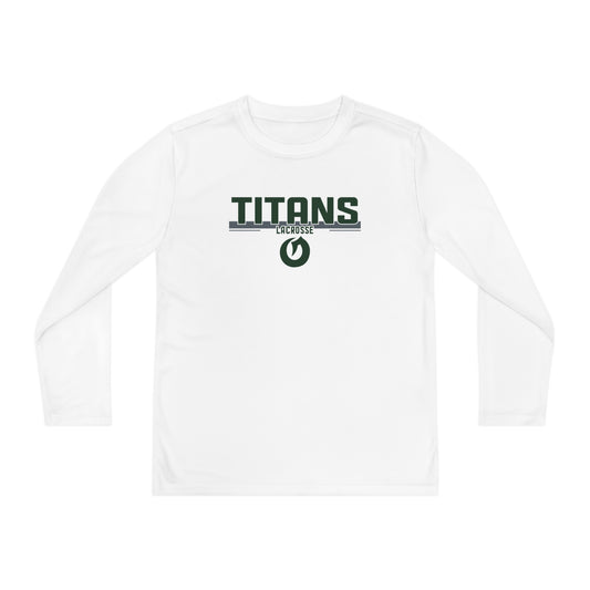 Youth Olympus Boys Lacrosse Sport-Tek Performance Long Sleeve Shirt