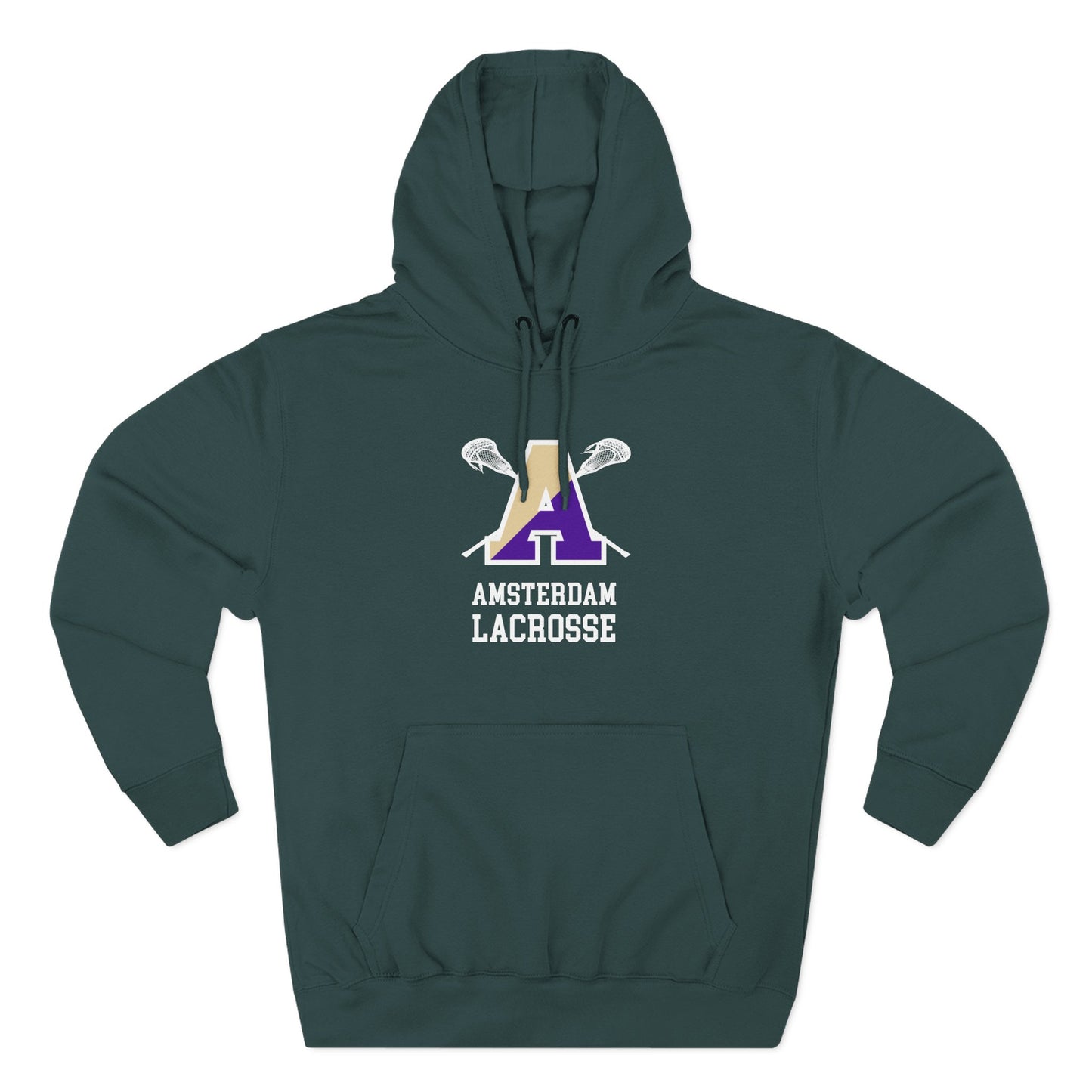 Adult Amsterdam Lacrosse Premium Pullover Hoodie