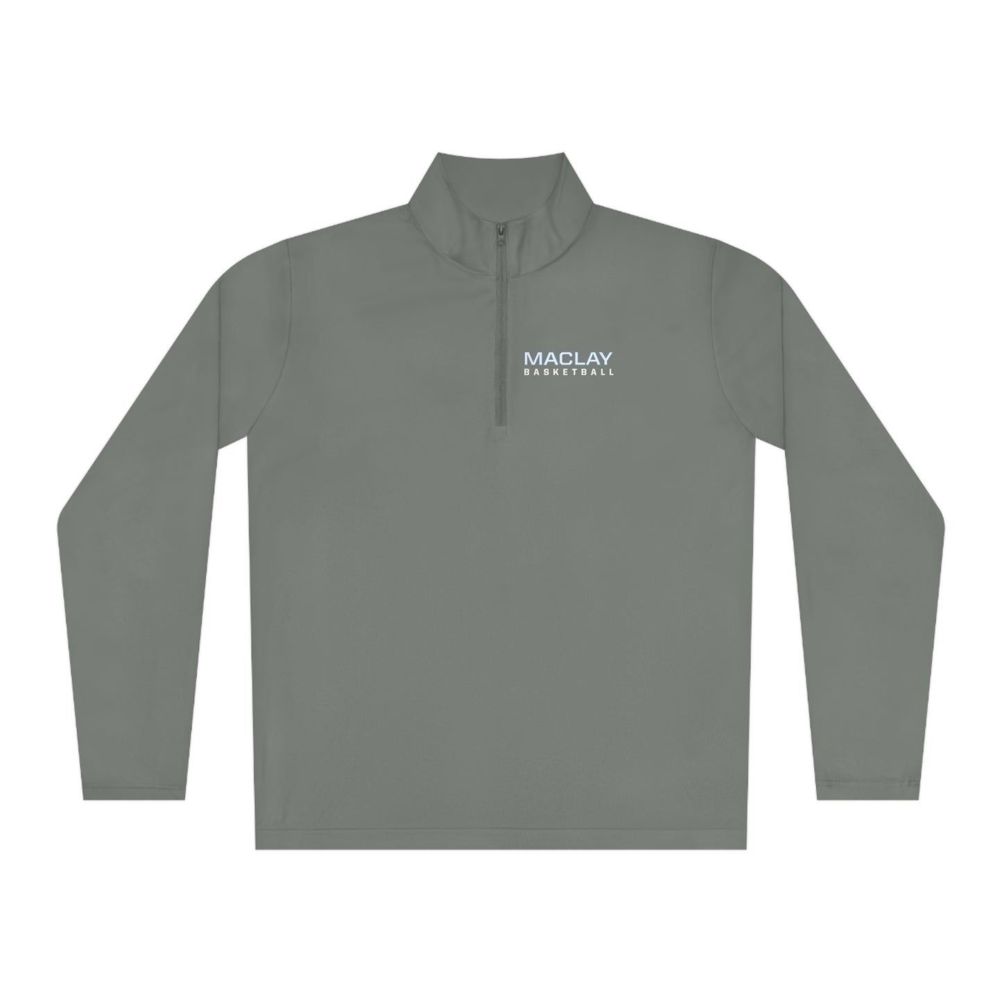 Adult Maclay Basketball Sport-Tek Quarter-Zip Pullover