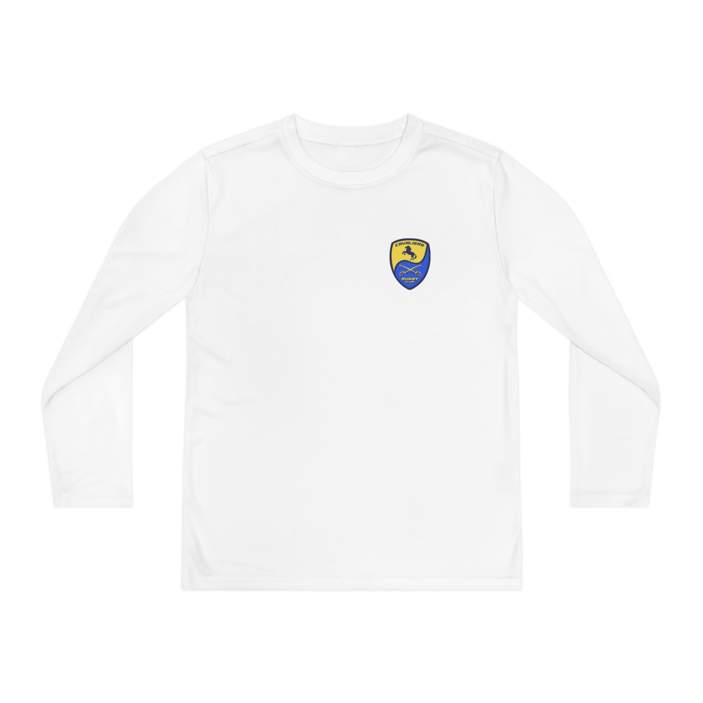 Youth Cavaliers Rugby Lacrosse Sport-Tek Performance Long Sleeve