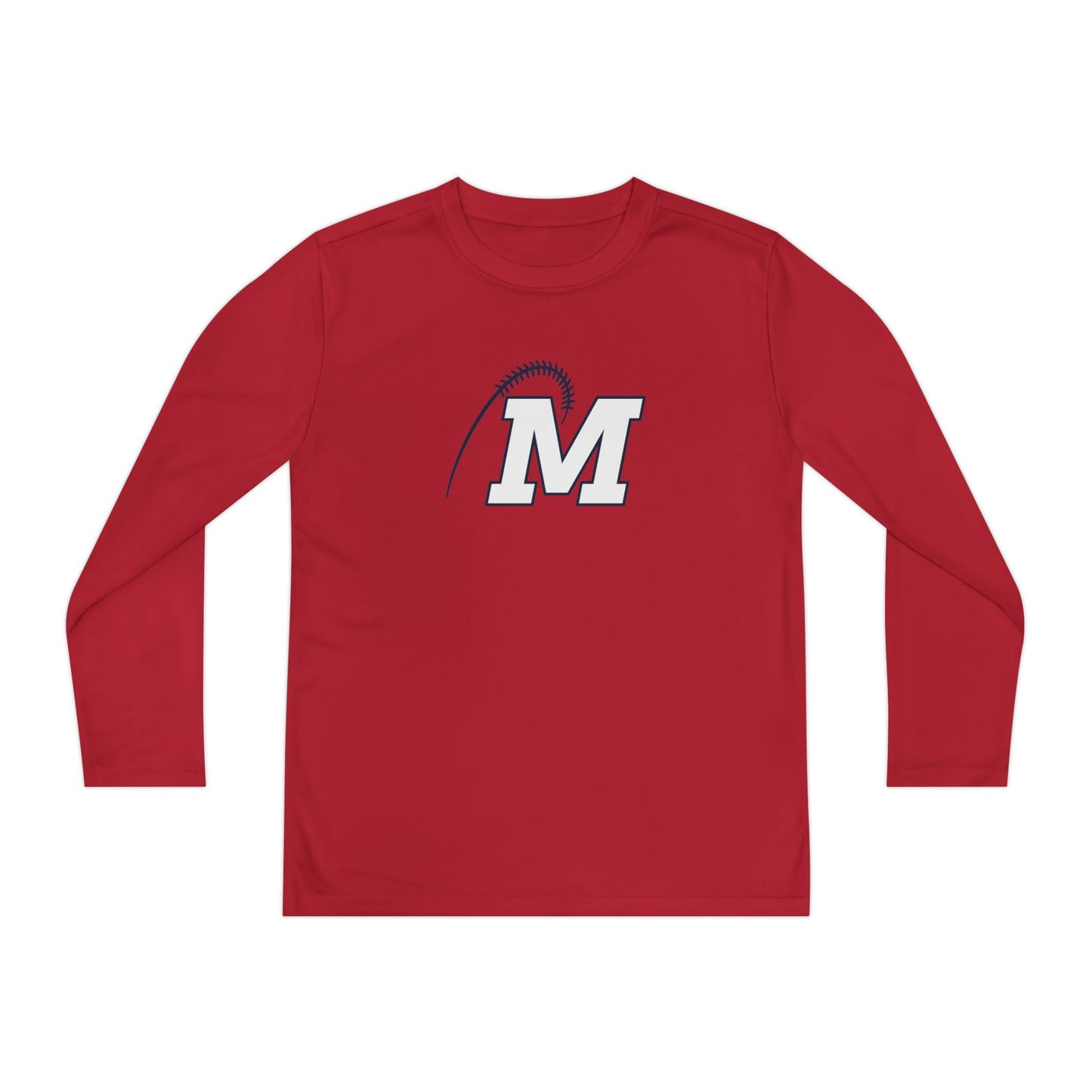 Youth Milwood Little League Sport-Tek Performance Long Sleeve Shirt