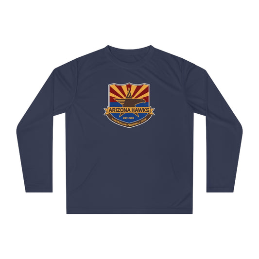 Adult Arizona Hawks Australian Football Team 365 Performance Long Sleeve Shirt