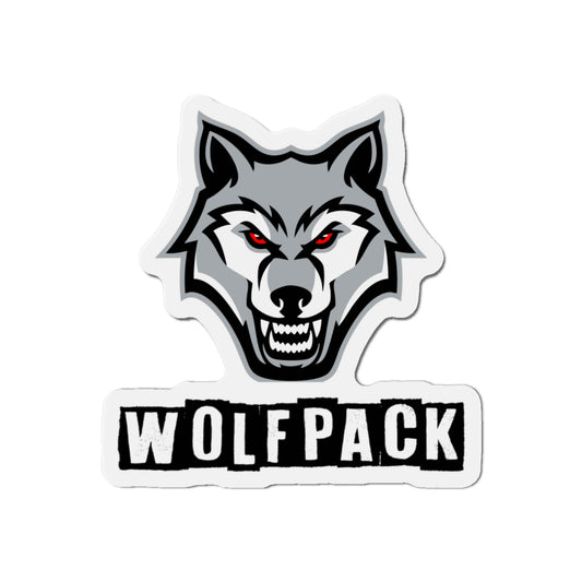Wolfpack Die-Cut Magnet