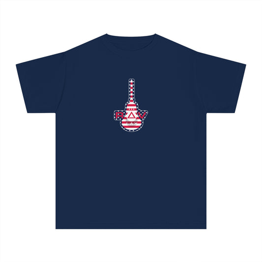 Youth RV Lacrosse Garment Dyed T-Shirt