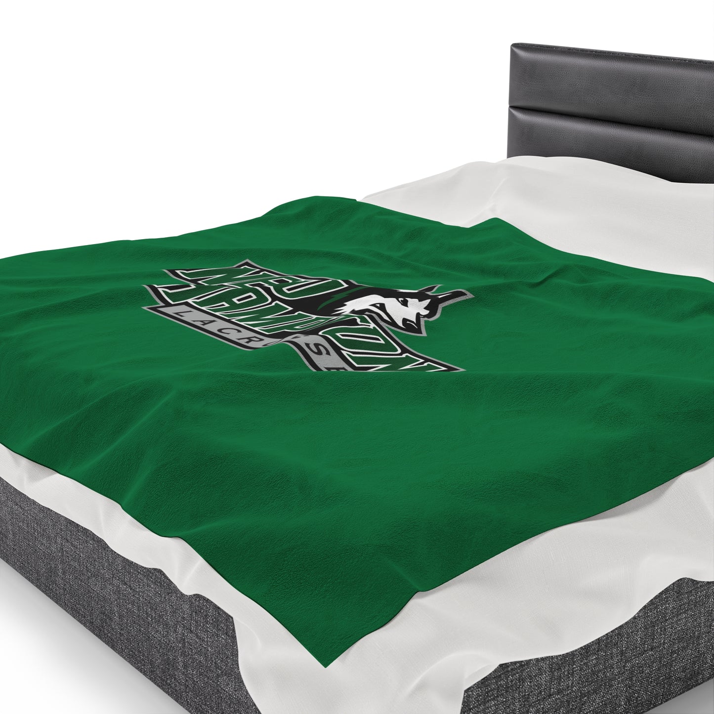 NHS Lacrosse Velveteen Plush Blanket (60" x 80")