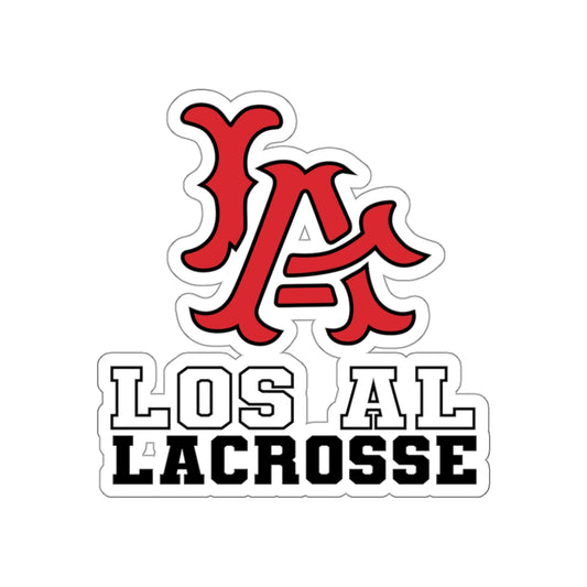 Los Al Lacrosse Die-Cut Stickers