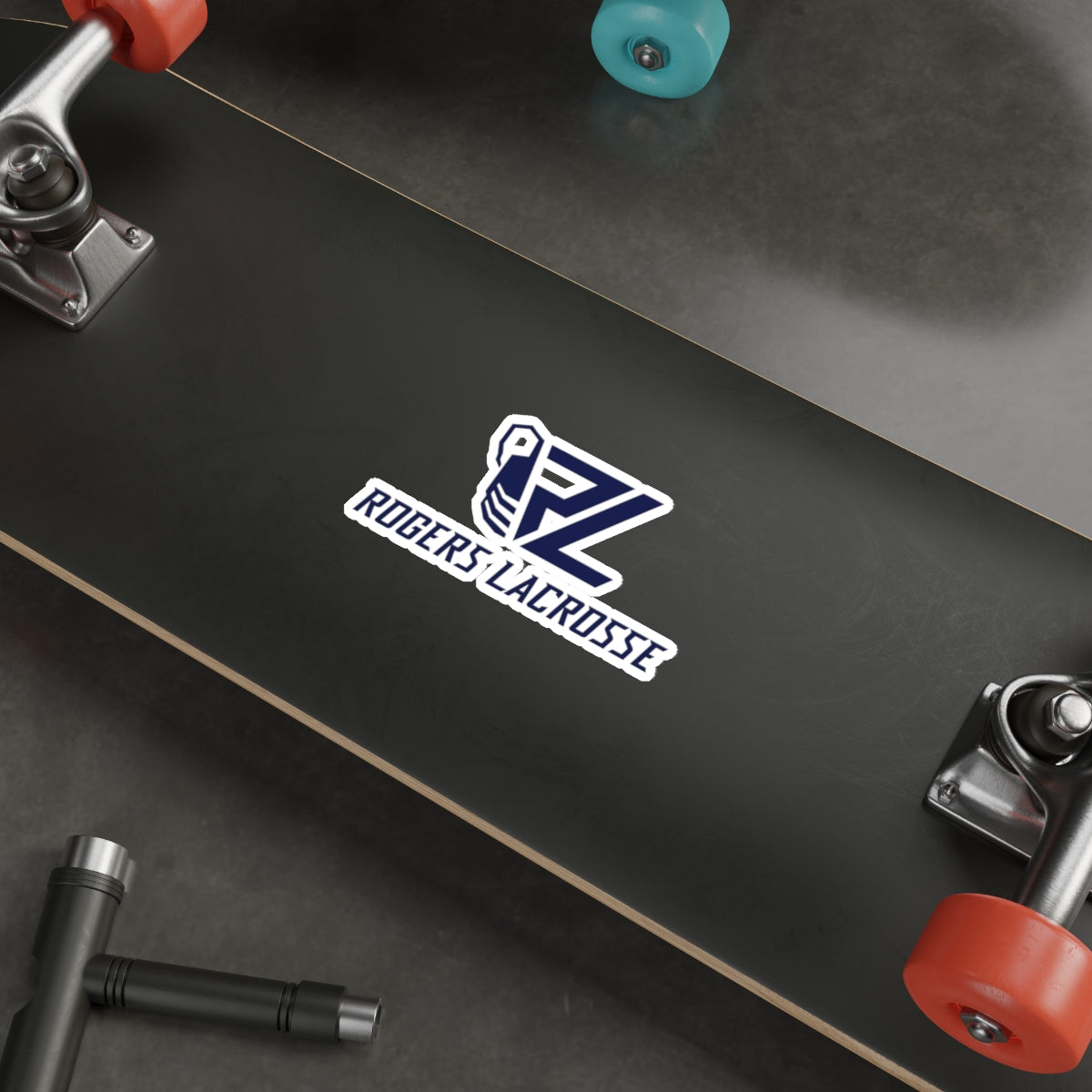 Rogers Lacrosse Die-Cut Stickers