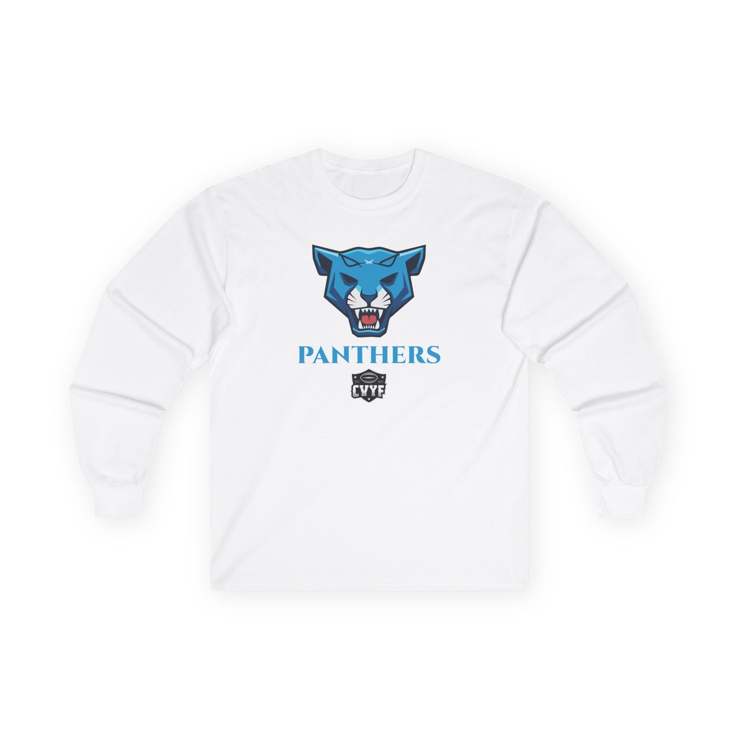 Adult Panthers Gildan Ultra Cotton Long Sleeve