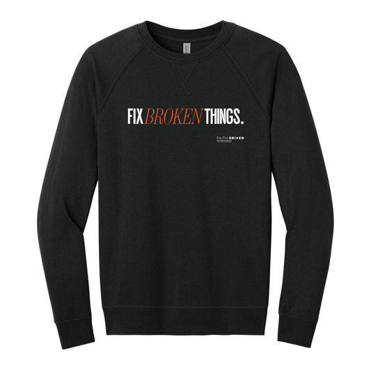Adult Next Level Lightweight Crewneck - Fix (A)