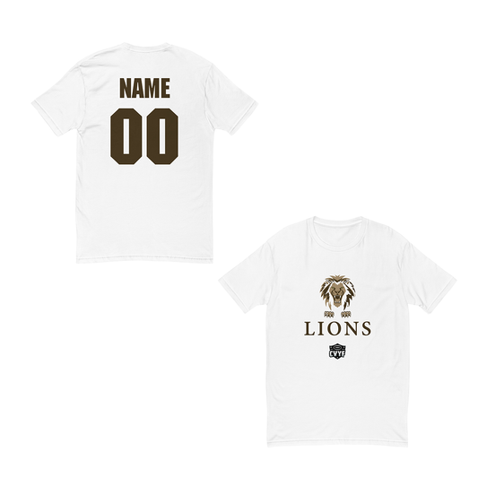 Personalizable - Adult Lions Next Level Cotton T-Shirt