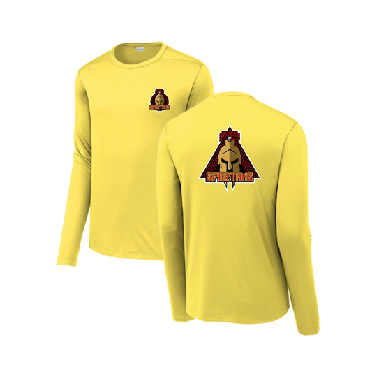Adult Spartans Sport-Tek Posi UV Pro LS Tee