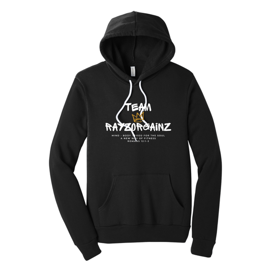 Adult Team Rayzorgainz Bella + Canvas Sponge Fleece Hoodie