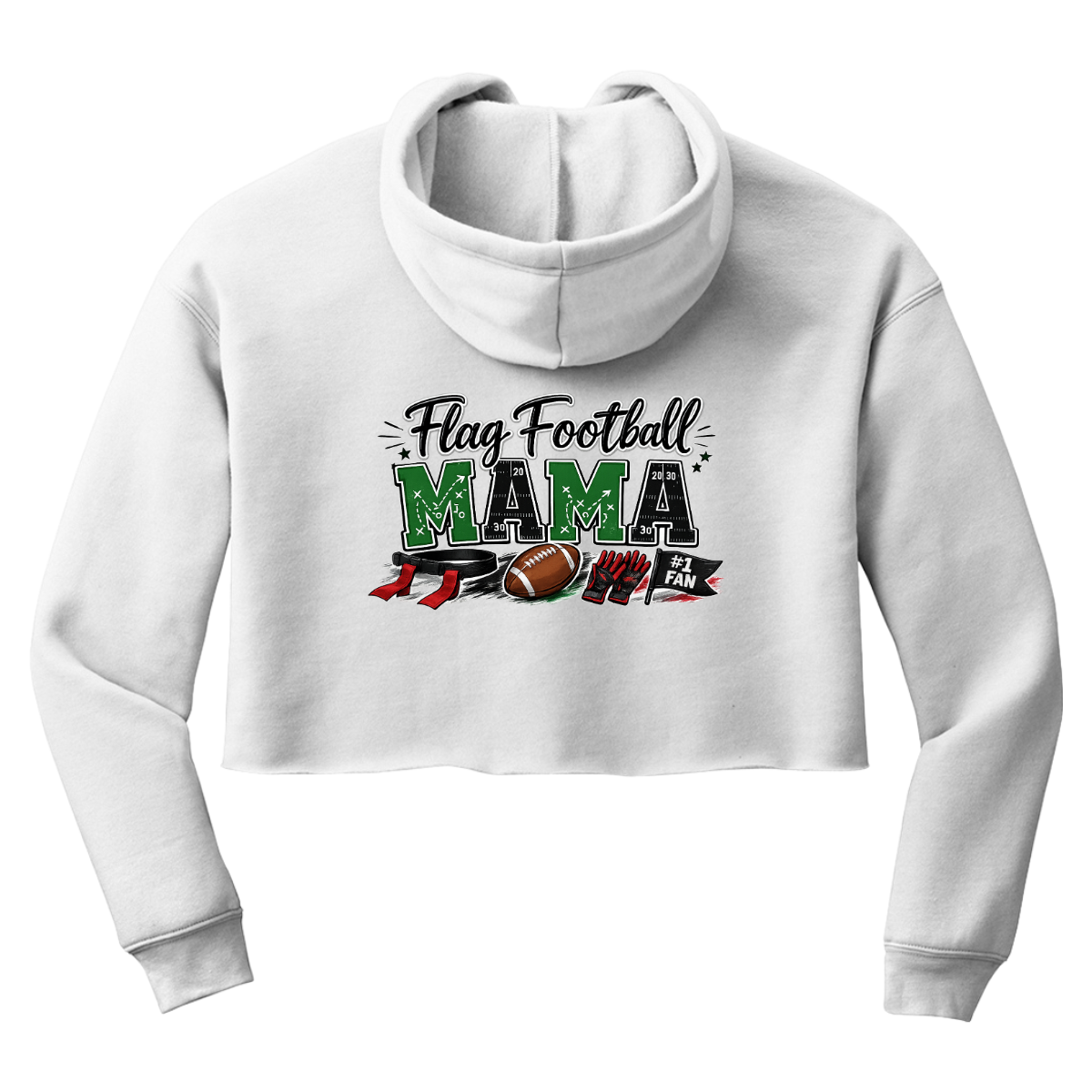 Women's Lady Rebels Cropped Hoodie