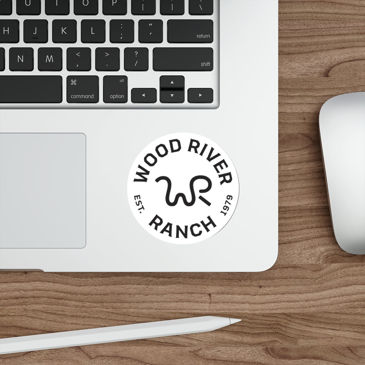 Wood River Ranch Beef Die-Cut Sticker