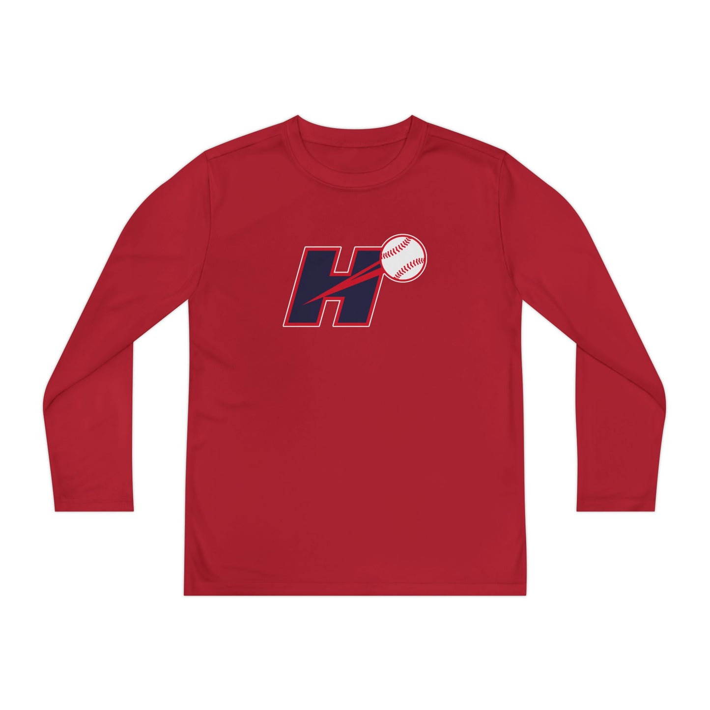 Youth Hopewell Baseball Sport-Tek Performance Long Sleeve Shirt
