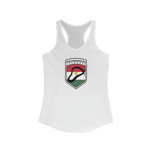 Women's Hungary Lacrosse Next Level Racerback Tank