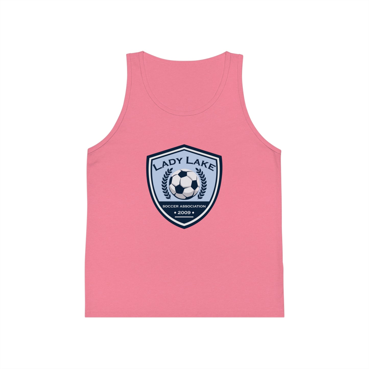 Youth Lady Lake Soccer Association Bella + Canvas Tank Top