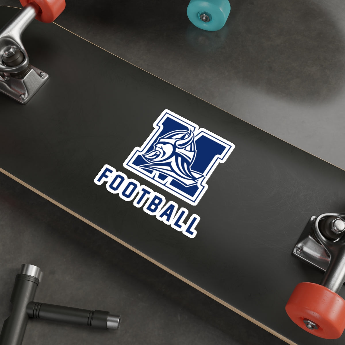 Maclay Football Die Cut Stickers