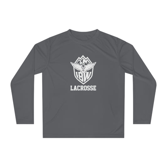 Adult Ida B. Wells Lacrosse Team 365 Performance Long Sleeve Shirt