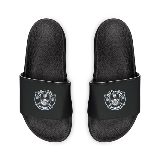 Youth Heart and Hustle Baseball Slide Sandals