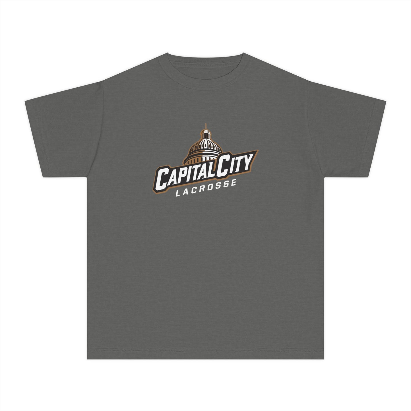 Youth Capital City Lacrosse Comfort Colors Garment Dyed T-Shirt