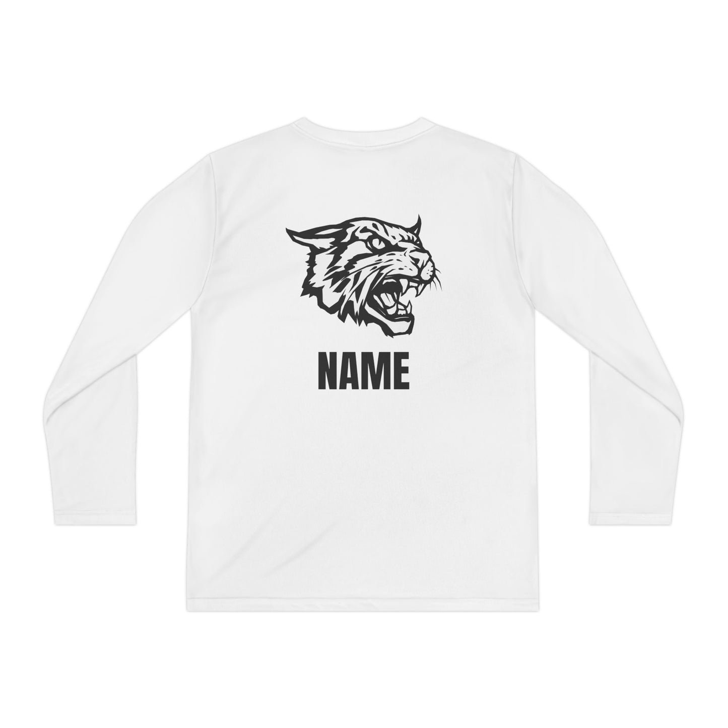 Personalizable - Youth Aledo Lacrosse Sport-Tek Performance Long Sleeve Shirt