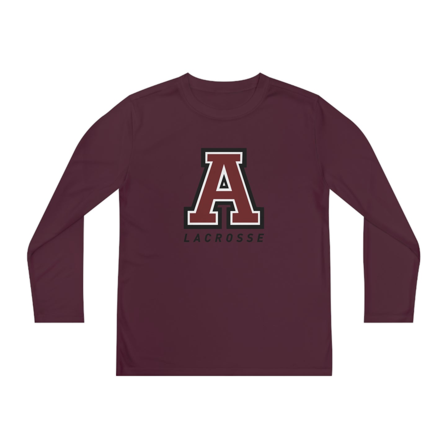 Youth Austin Lacrosse Sport-Tek Performance Long Sleeve Shirt