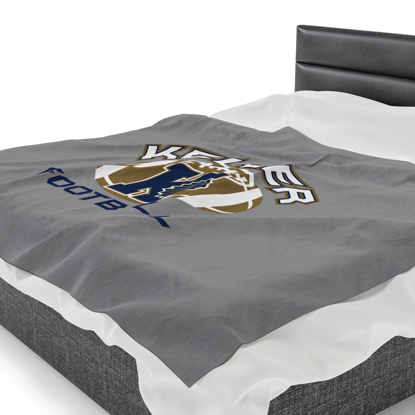 Keller Football Velveteen Plush Blanket (60" x 80")