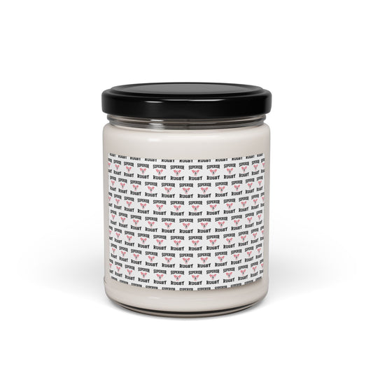 Superior Rugby Scented Soy Candle, 9oz