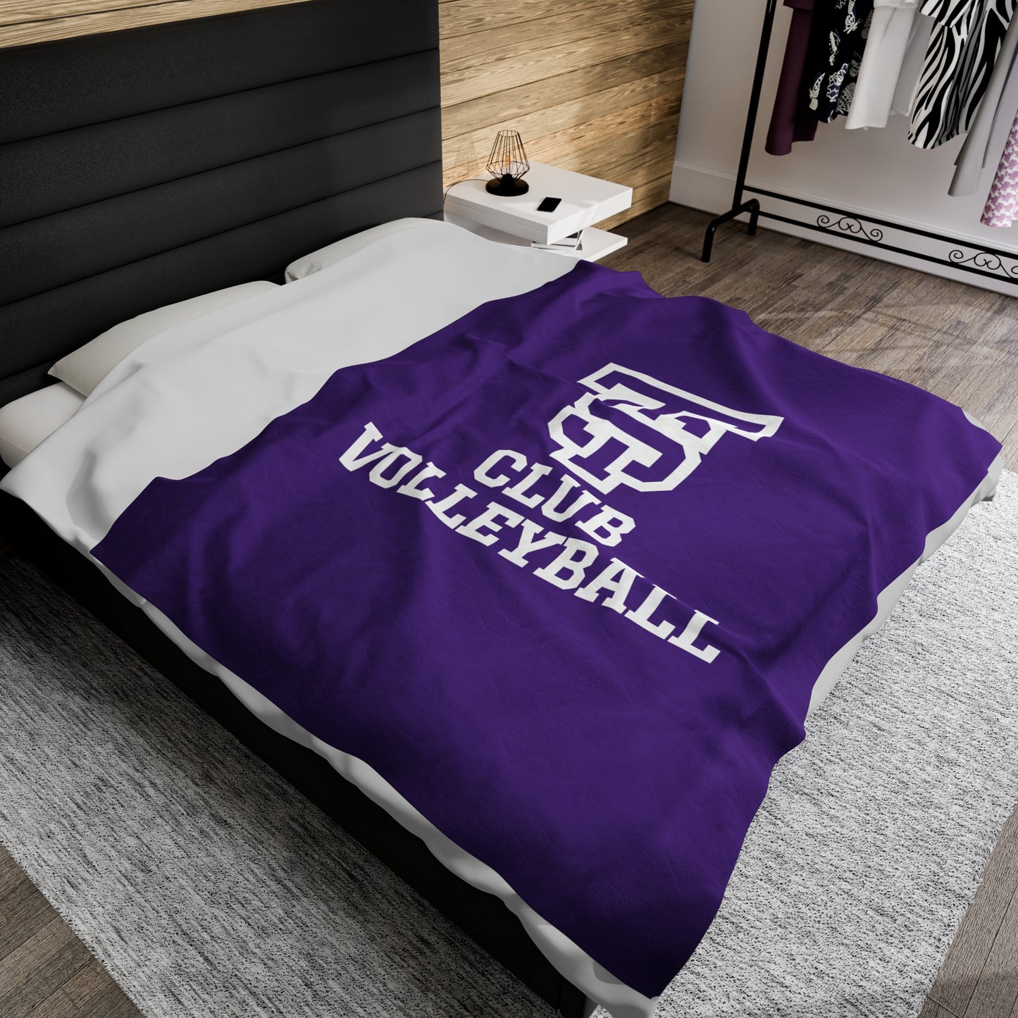 UST Club VB Velveteen Plush Blanket (60" x 80")