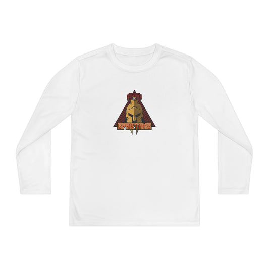 Youth Spartans Sport-Tek Performance Long Sleeve Shirt