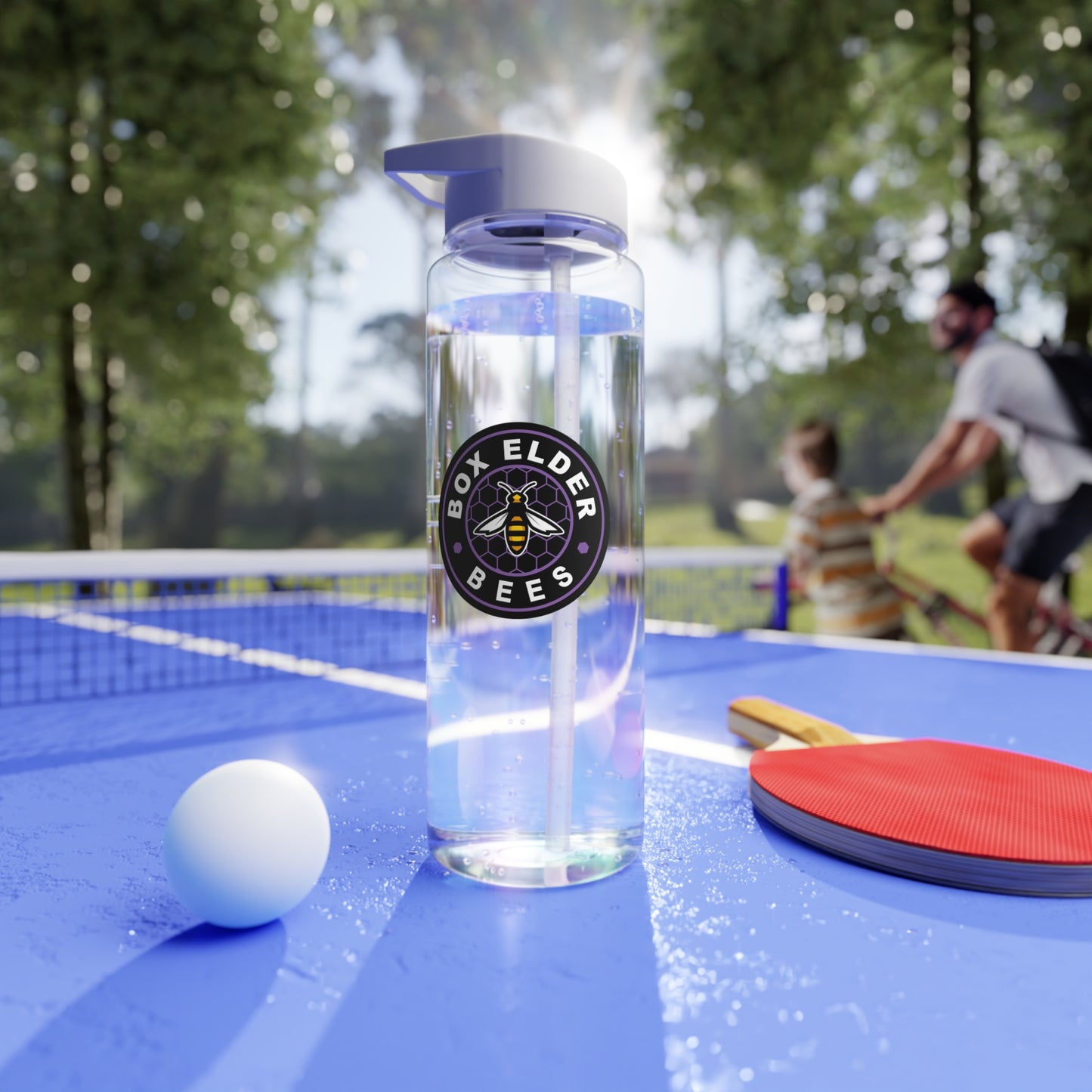 Box Elder Lacrosse Tritan Water Bottle