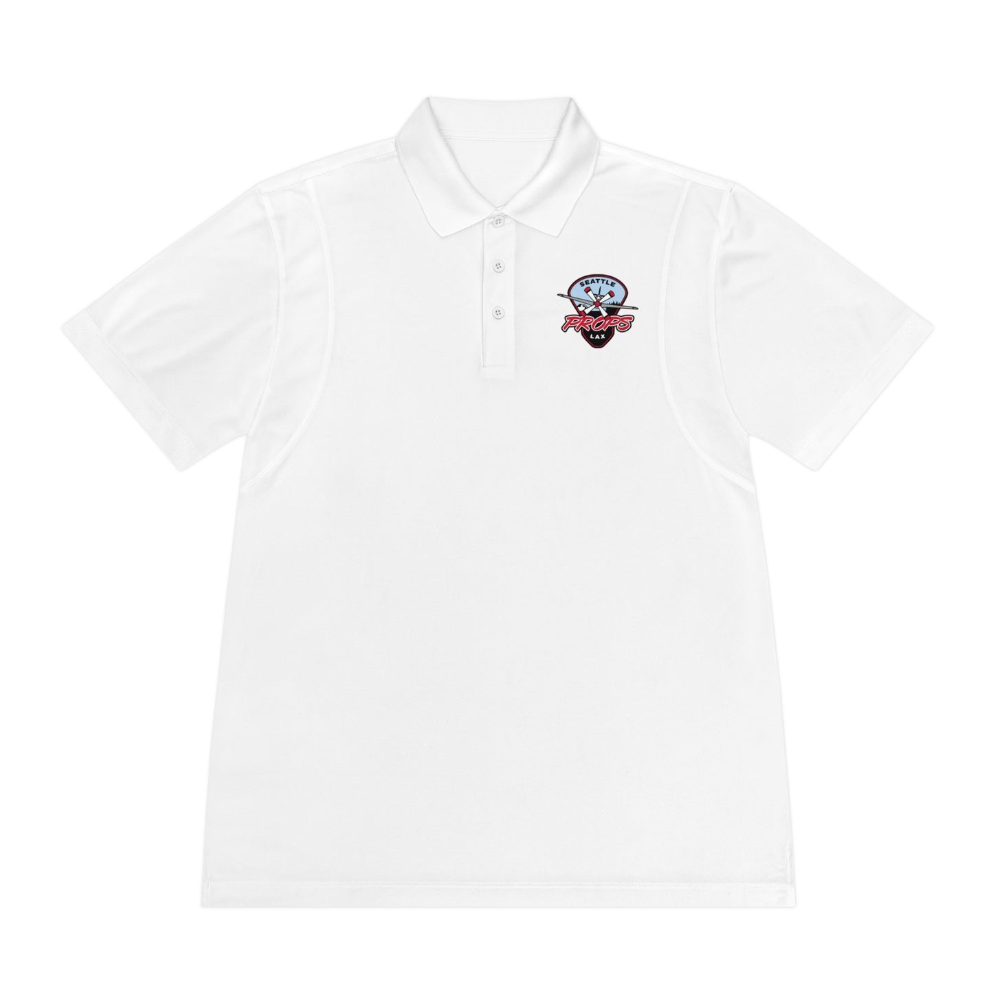 Adult Seattle Props Lacrosse Sport-Tek Performance Polo