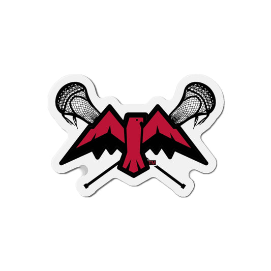 Montrose Lacrosse Die-Cut Magnet